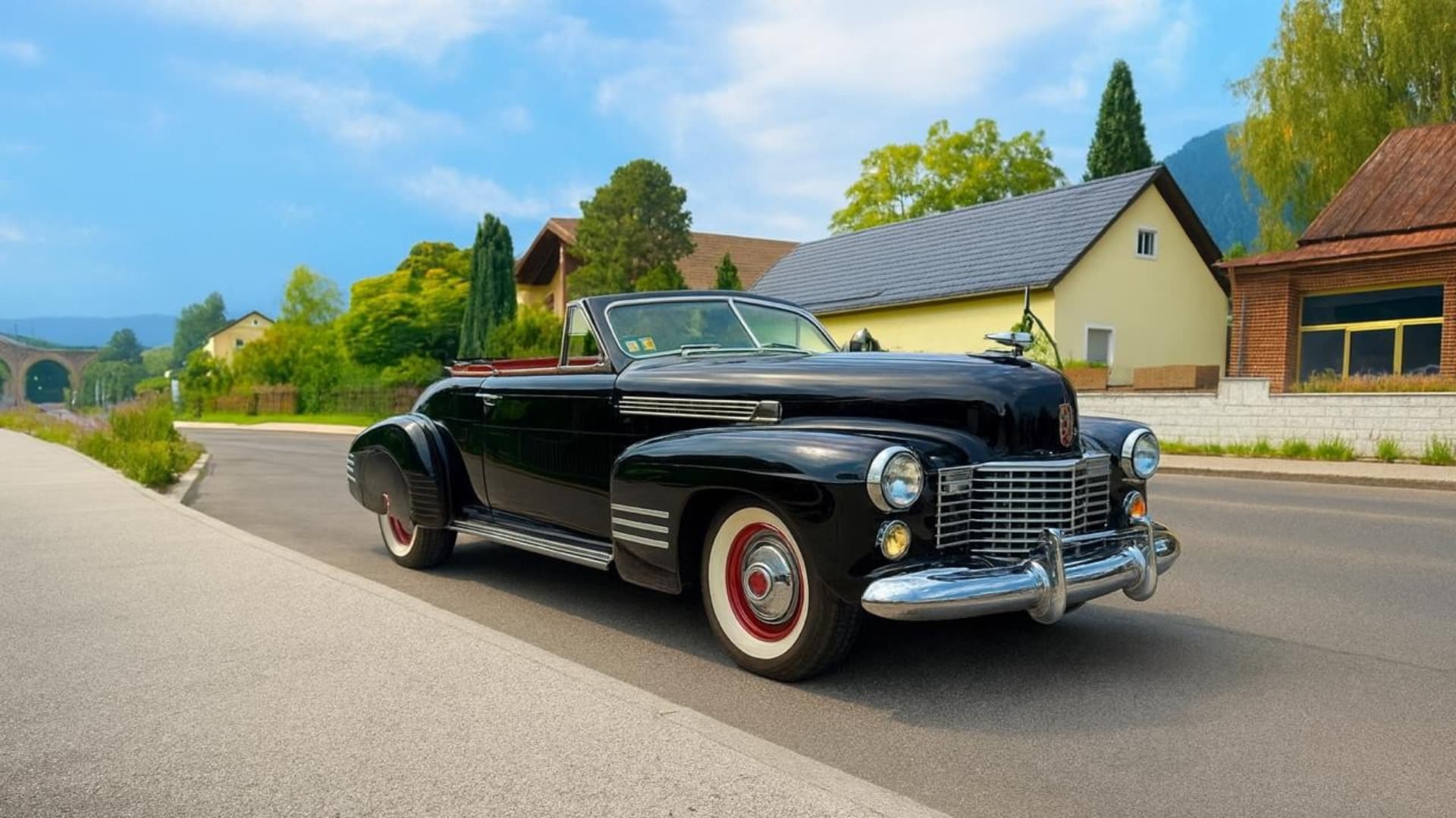 Oldtimer mieten, Cadillac Cabrio mieten, Hochzeitsauto mieten, Hochzeitsauto Cabrio mieten